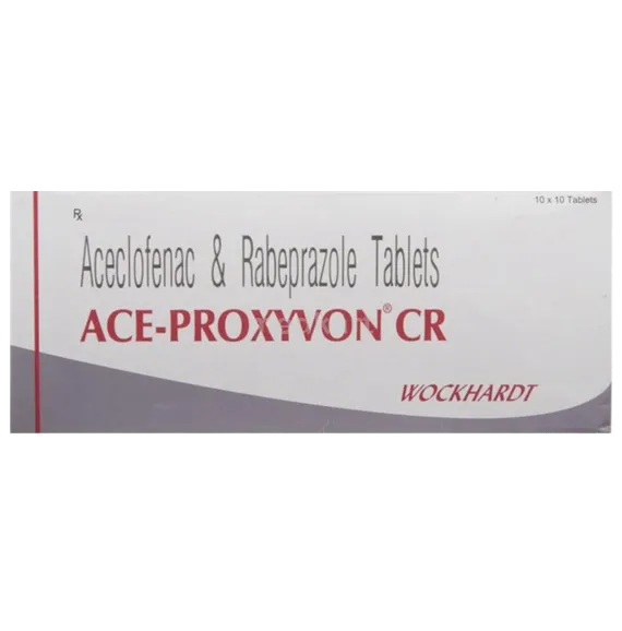 ace proxyvon cr tablet 10's